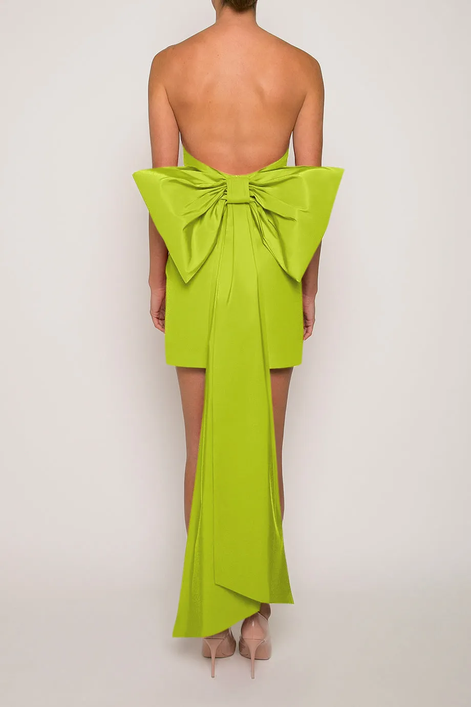 Lauren Silk Faille Mini Dress