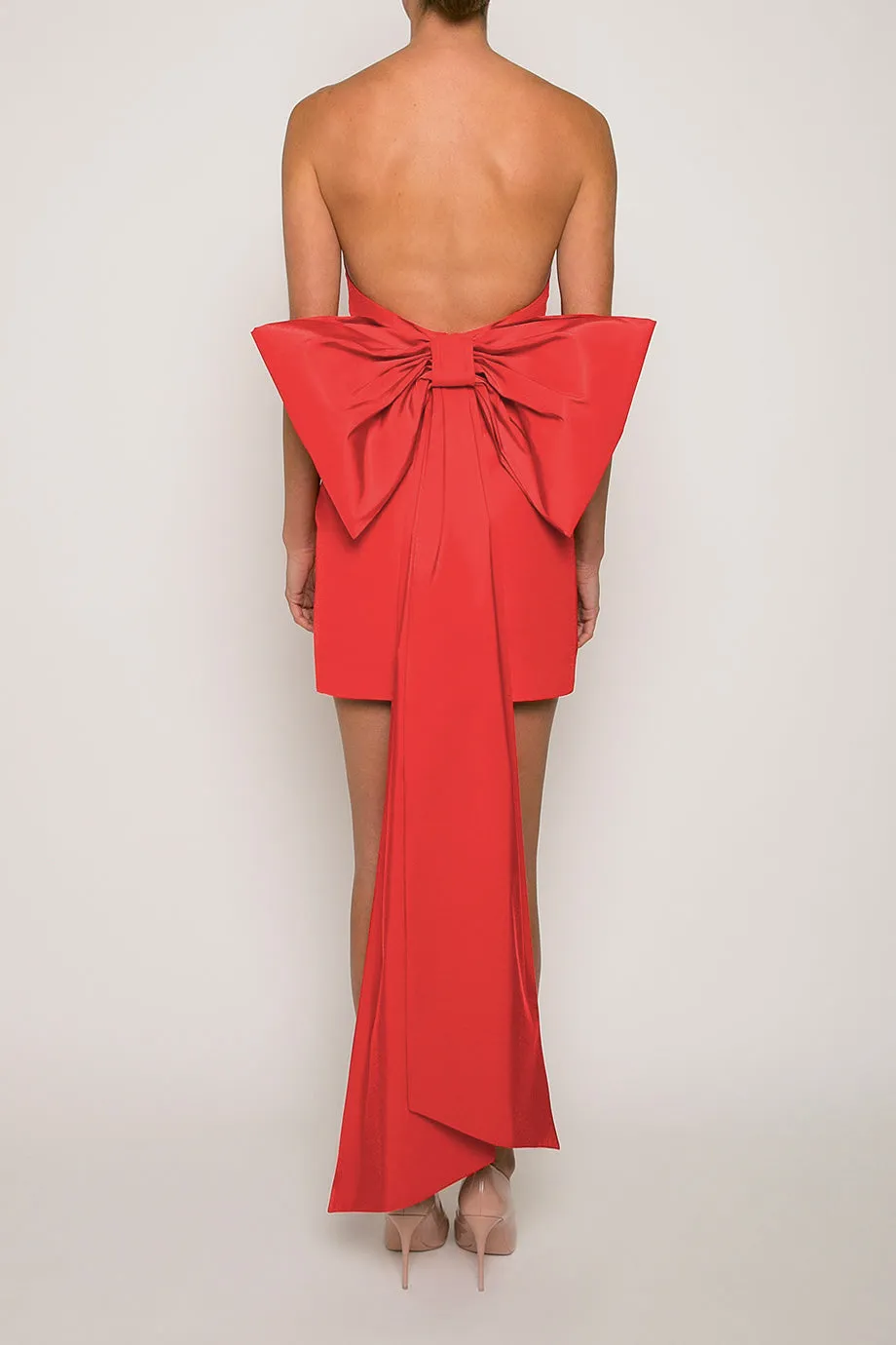 Lauren Silk Faille Mini Dress