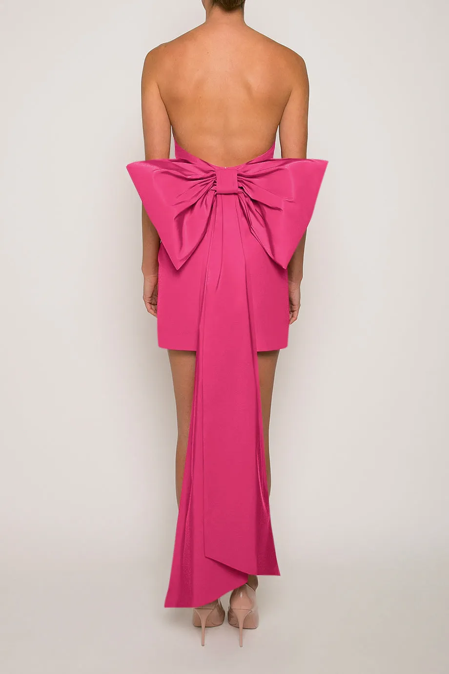 Lauren Silk Faille Mini Dress