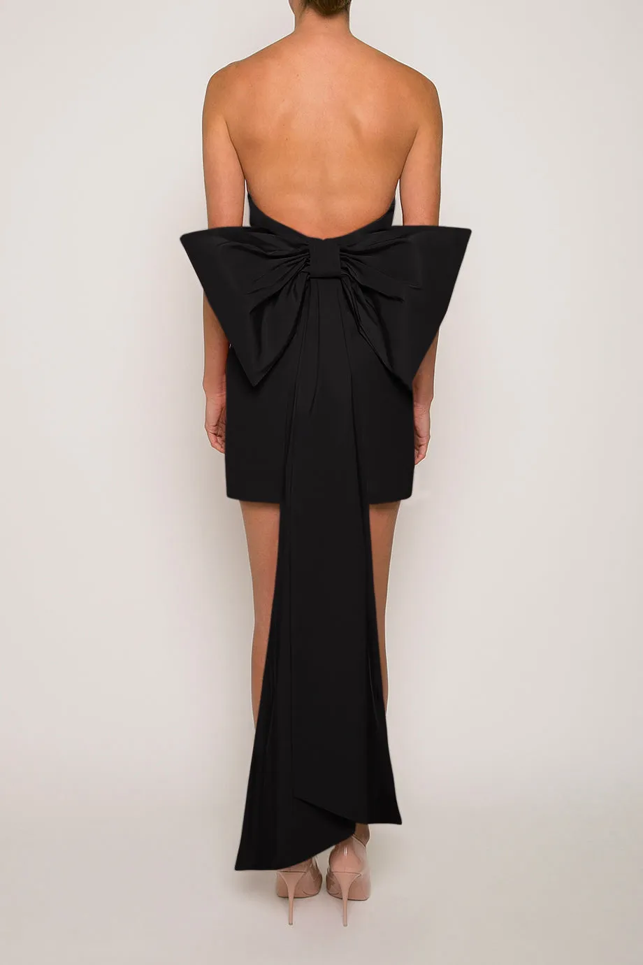 Lauren Silk Faille Mini Dress