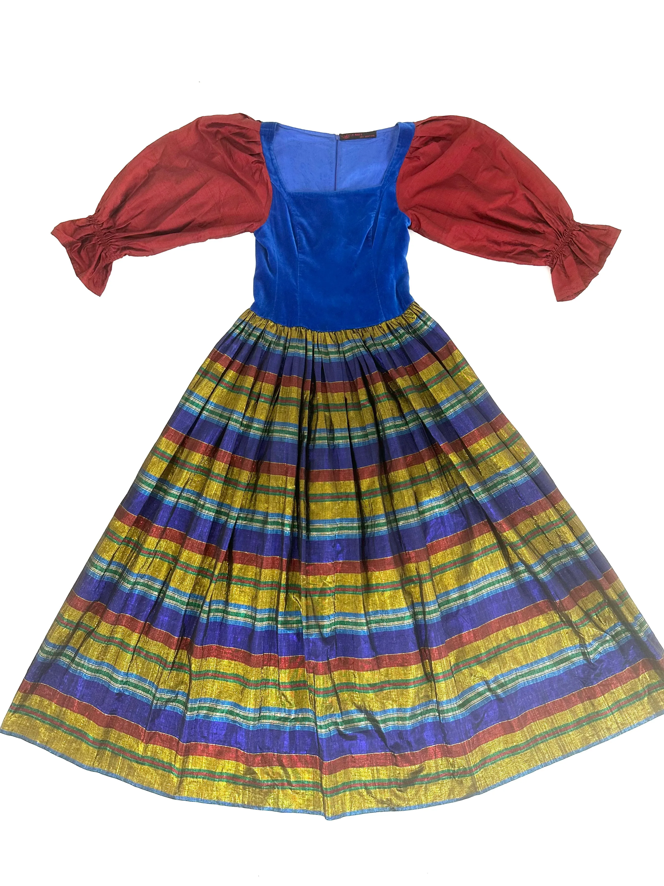 Le Man's Art Couture Lurex Dress