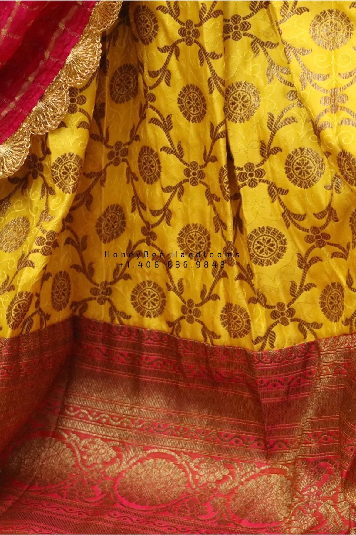 Lehenga | Indian Mehendi Dress | Indian Designerwear | Indian Bridal lehenga | bridal | Halfsaree|banaras Lehenga kids lehenga