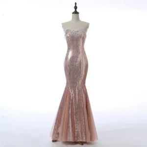 Long Prom Dresses, Sleeveless Prom Dresses, Mermaid Party Prom Dresses, Sequin Prom Dresses, Rhinestone Prom Dresses, Sexy Prom Dresses Online, LB0312