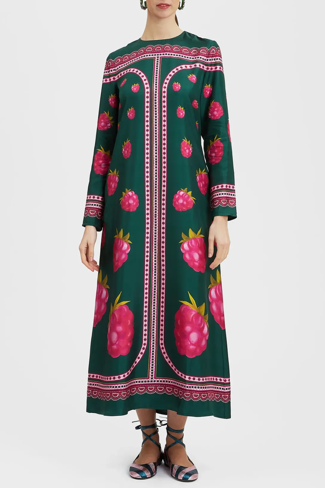 Long Sleeve Swing Dress | Lampone