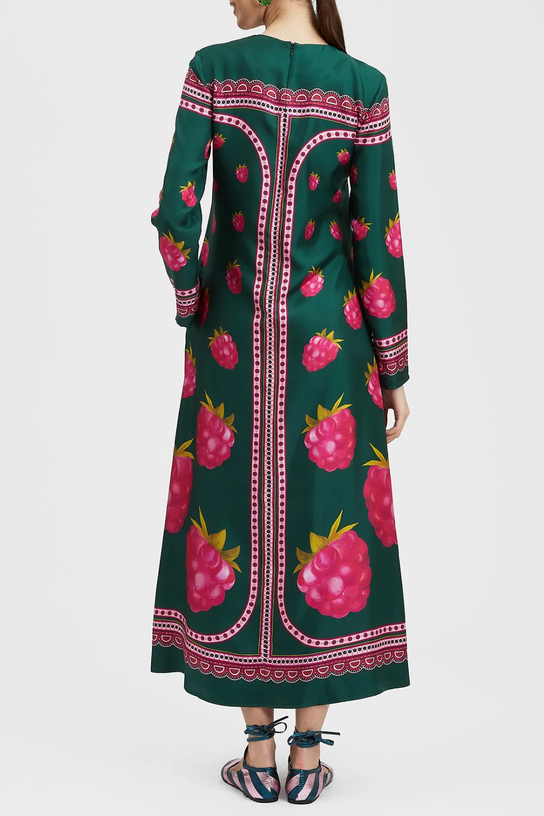 Long Sleeve Swing Dress | Lampone