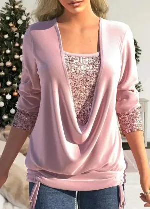 Luisa® | Velvet Blouse With Sequins