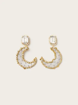 Lune Scintillante Earrings