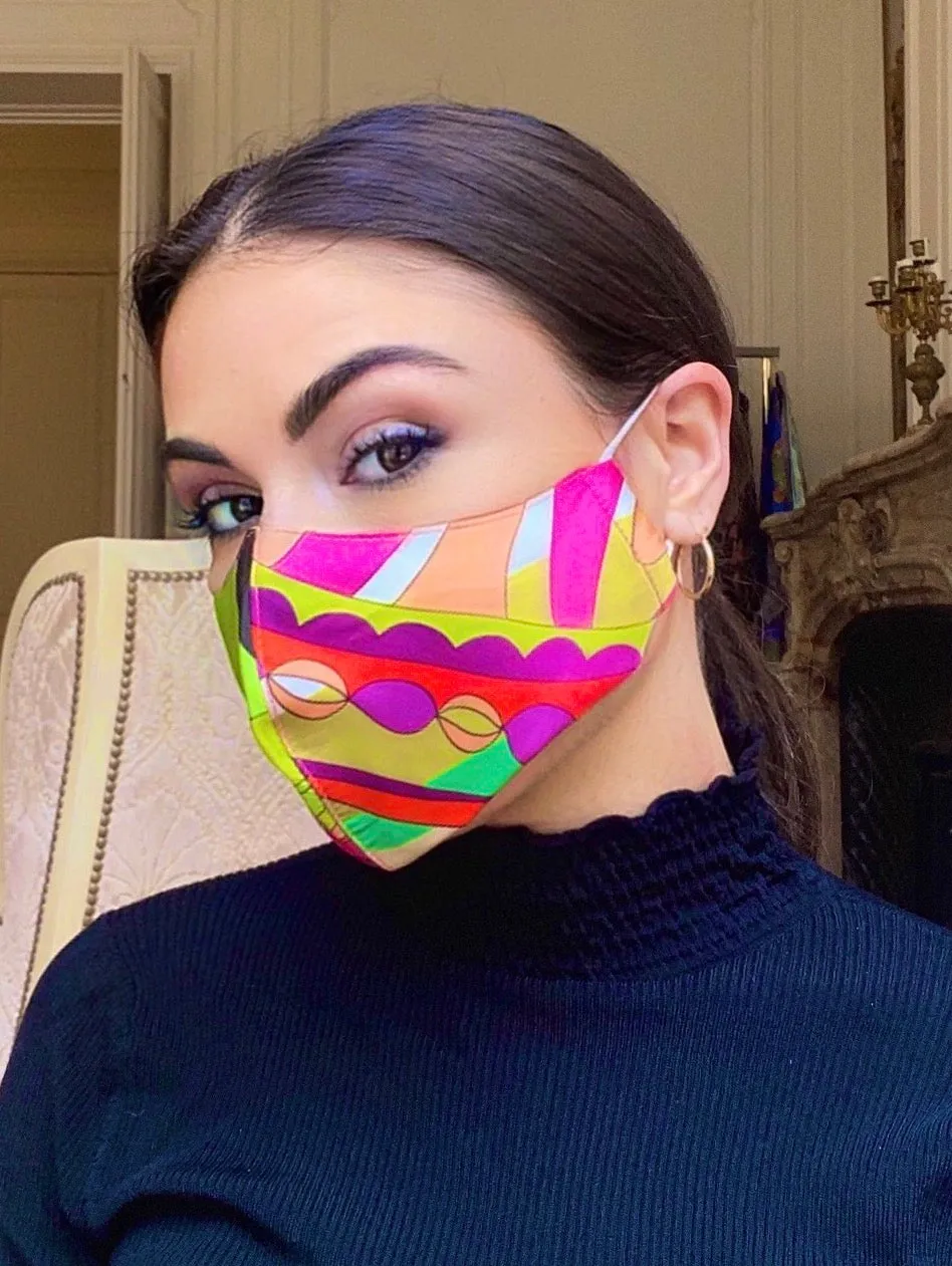 Mask - Multi Color Silk Mask