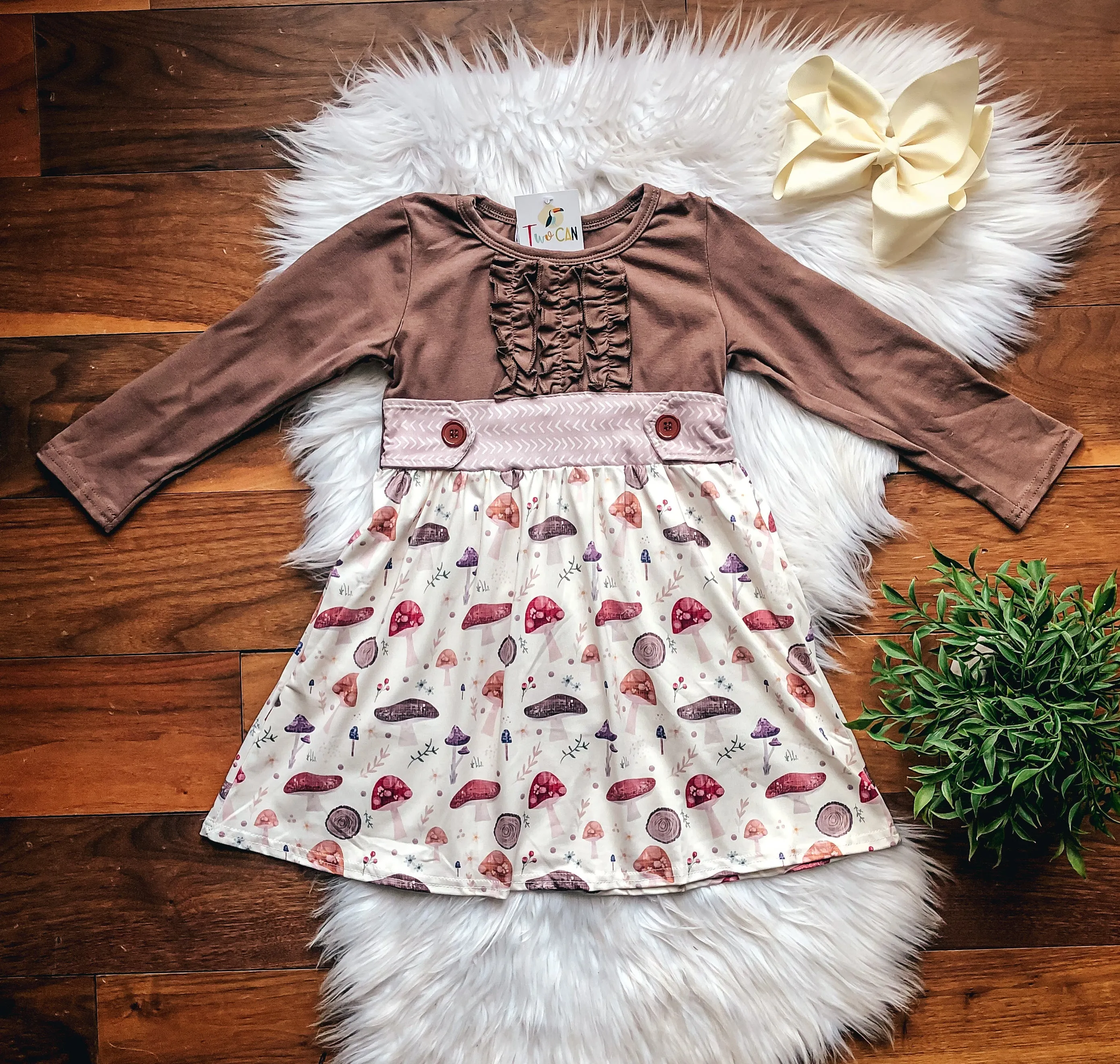 Moody Mushroom Dress