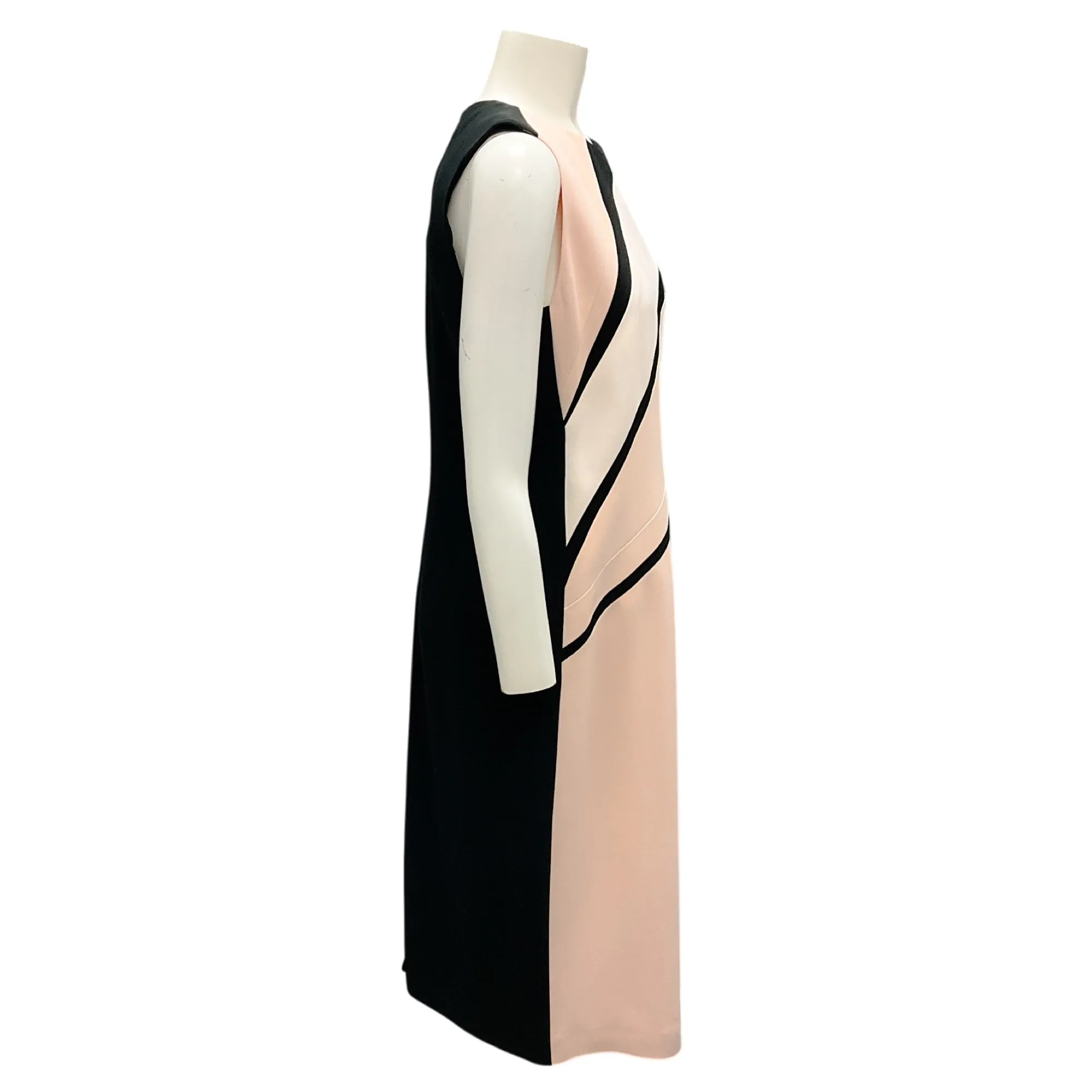 Narciso Rodriguez Blush Curved Inset Dress