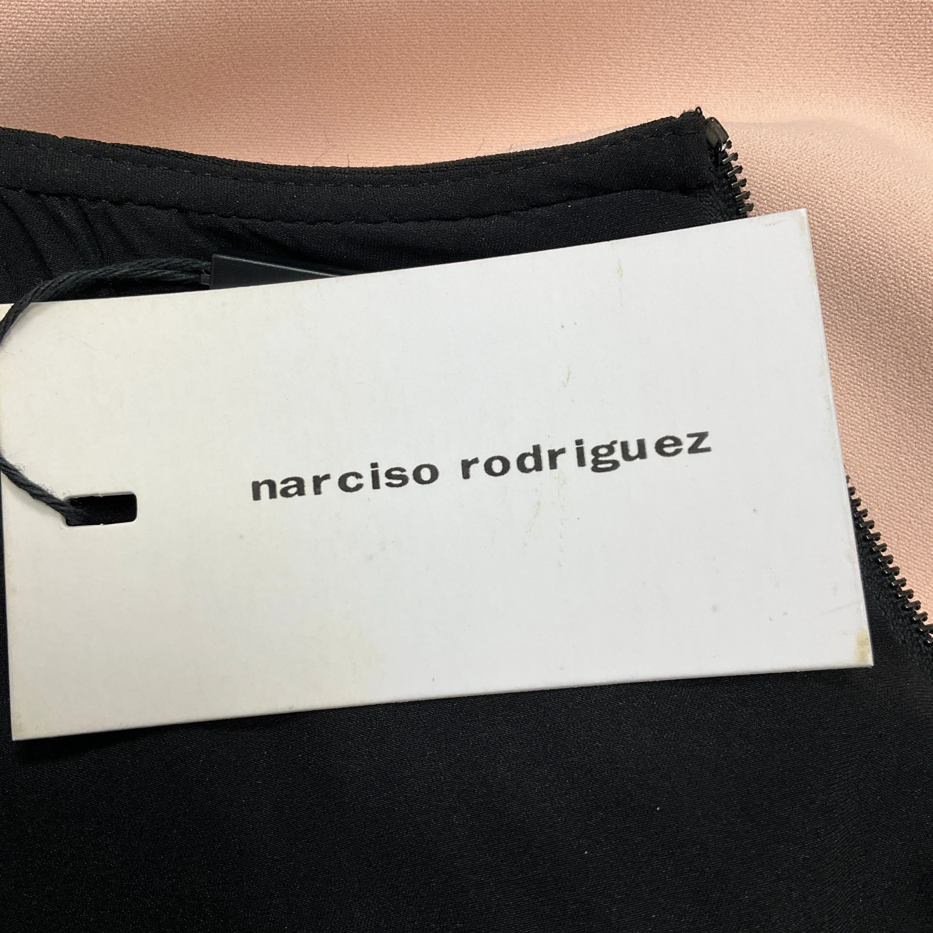 Narciso Rodriguez Blush Curved Inset Dress