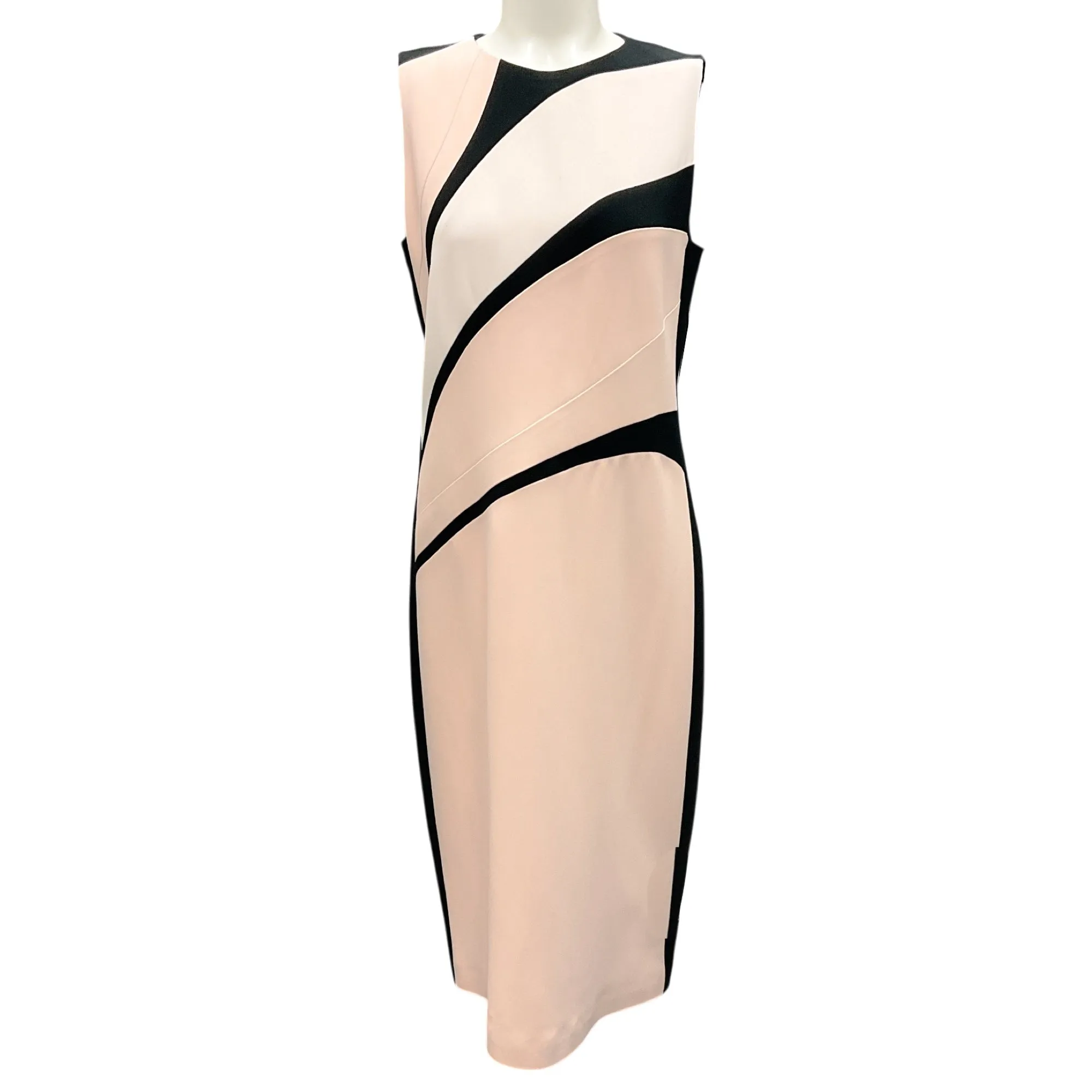 Narciso Rodriguez Blush Curved Inset Dress