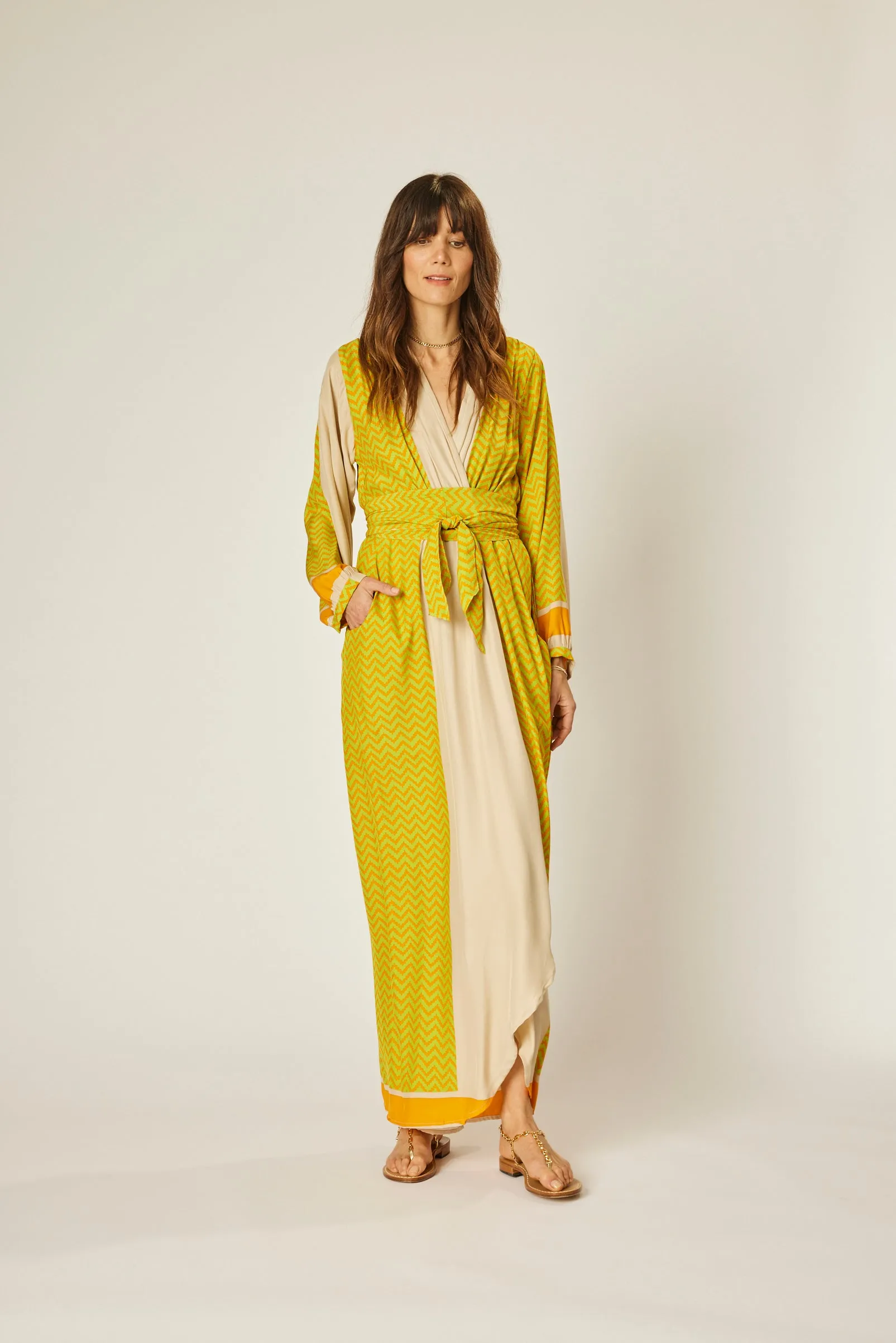 NICO L/S MAXI WITH SASH