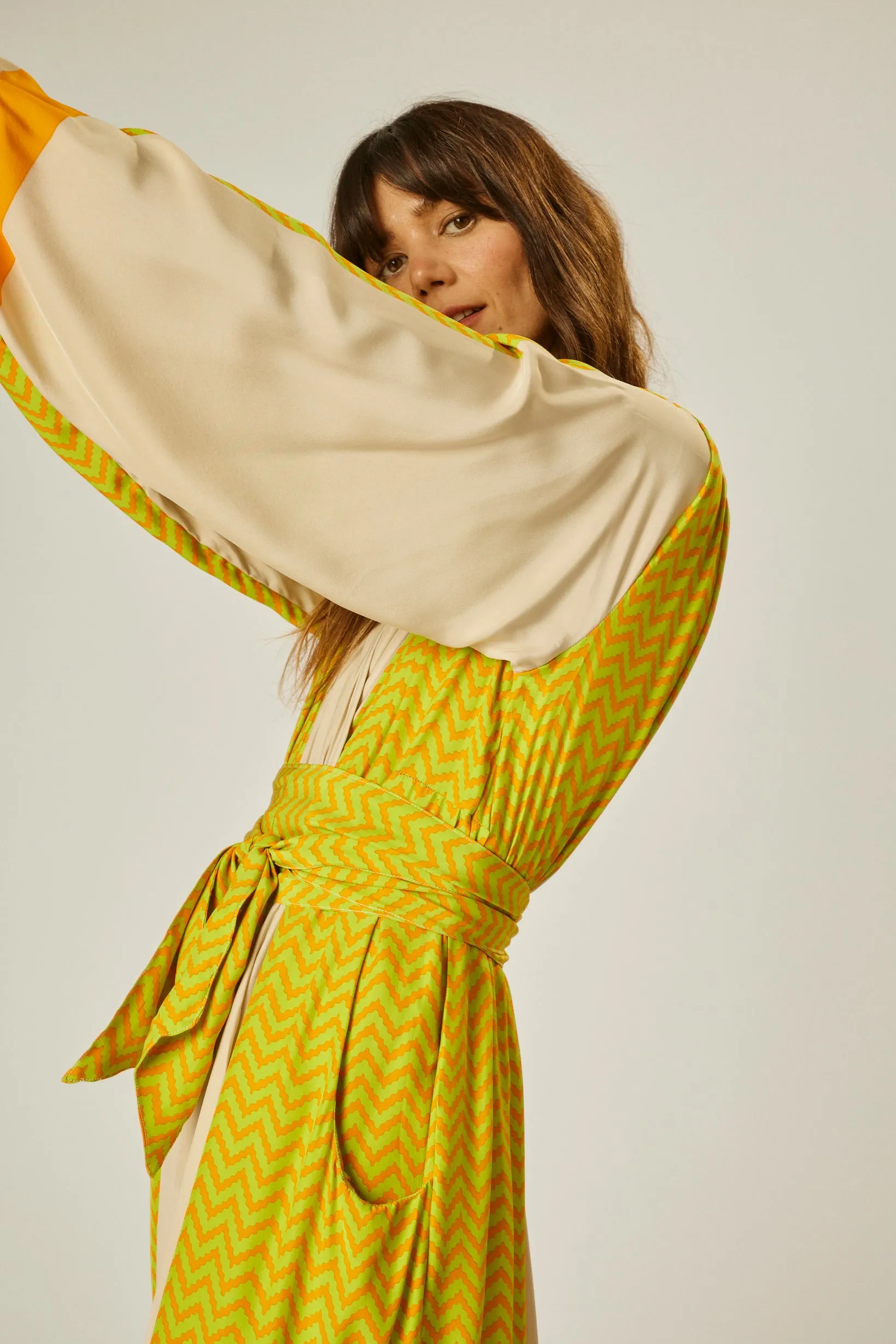 NICO L/S MAXI WITH SASH