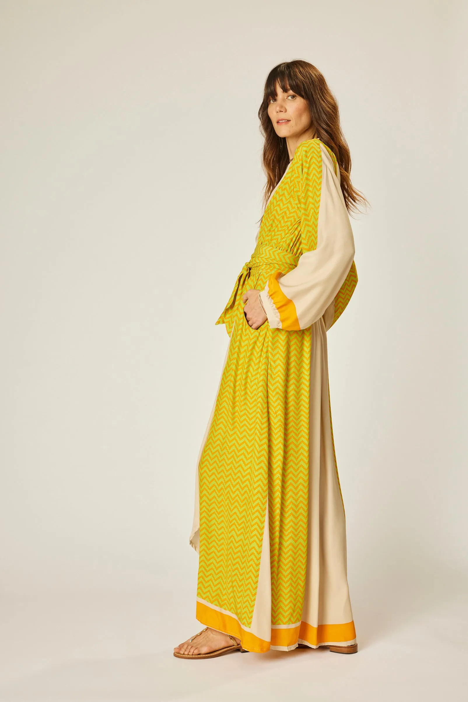 NICO L/S MAXI WITH SASH