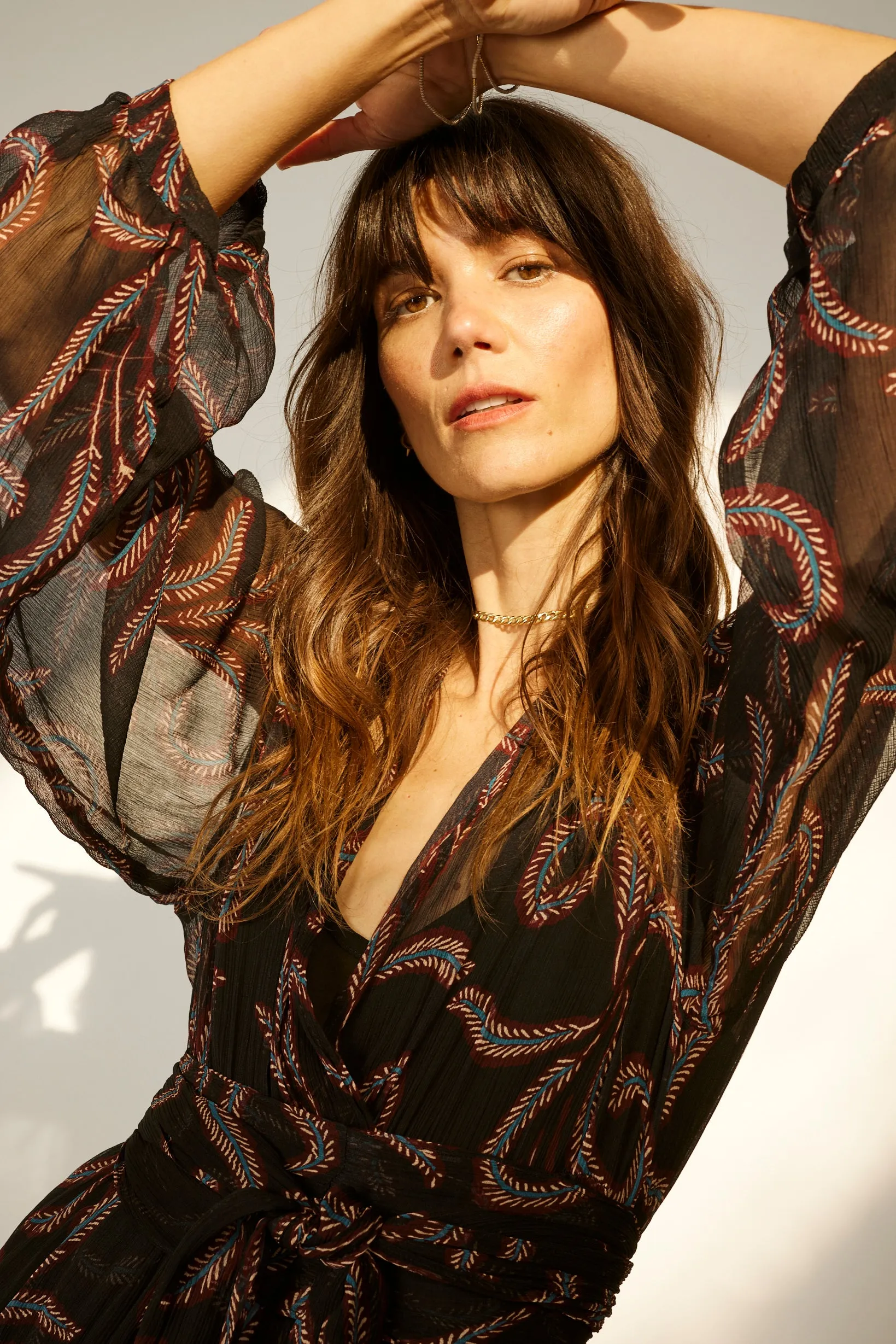 NICO L/S MAXI WITH SASH