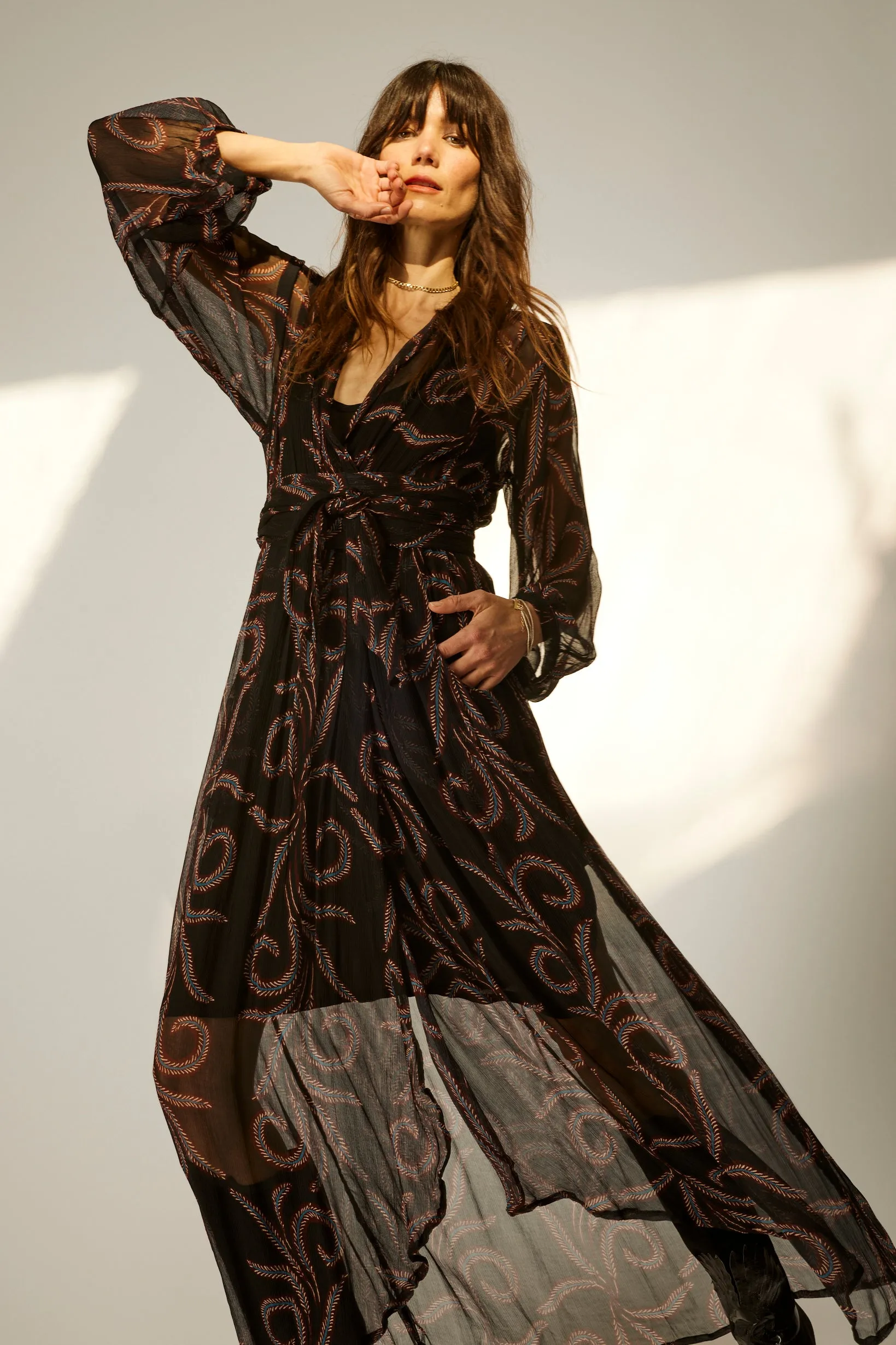 NICO L/S MAXI WITH SASH