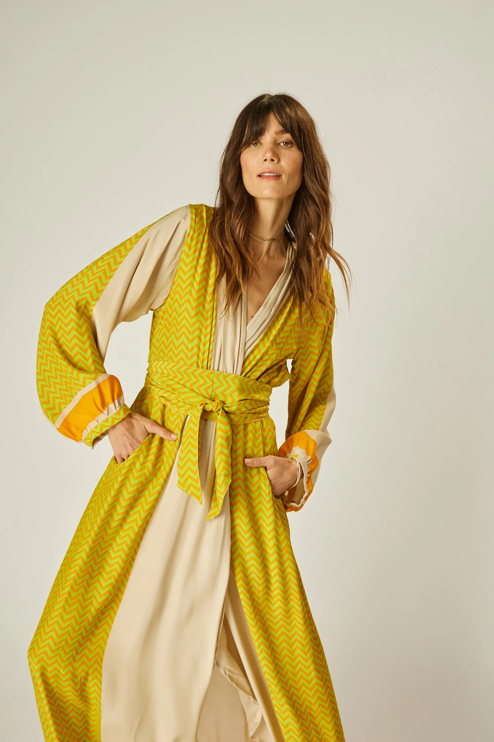 NICO L/S MAXI WITH SASH