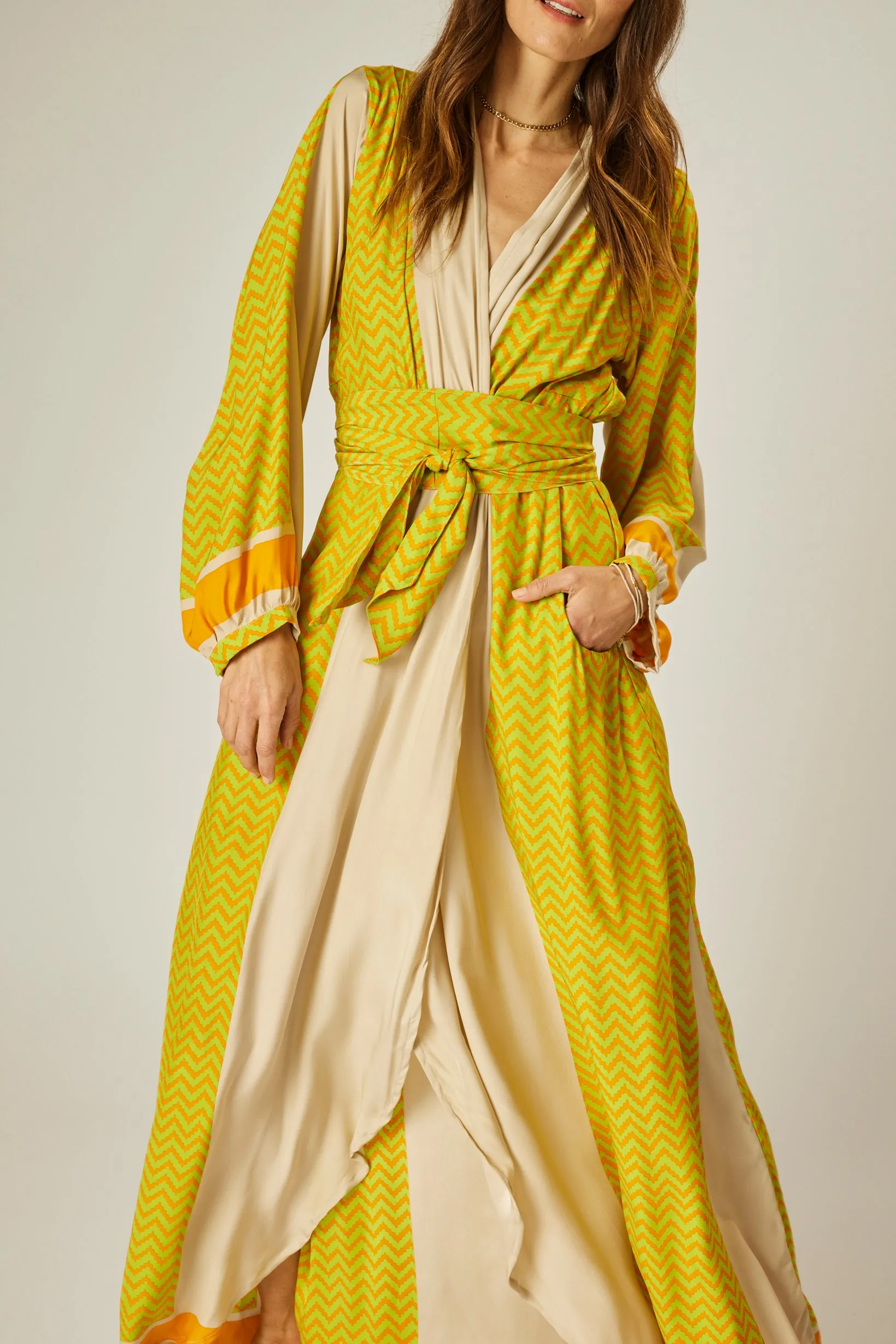 NICO L/S MAXI WITH SASH