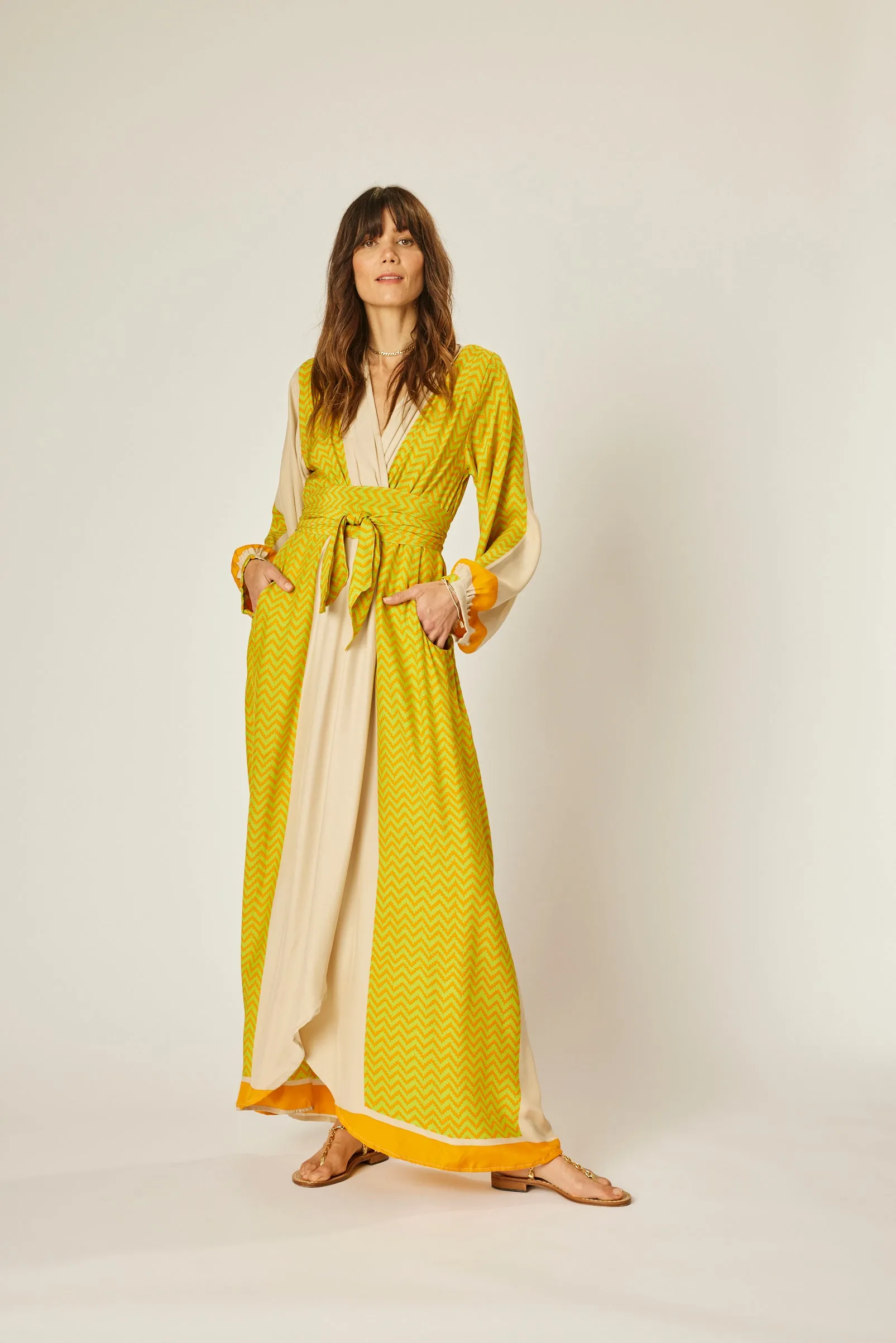 NICO L/S MAXI WITH SASH