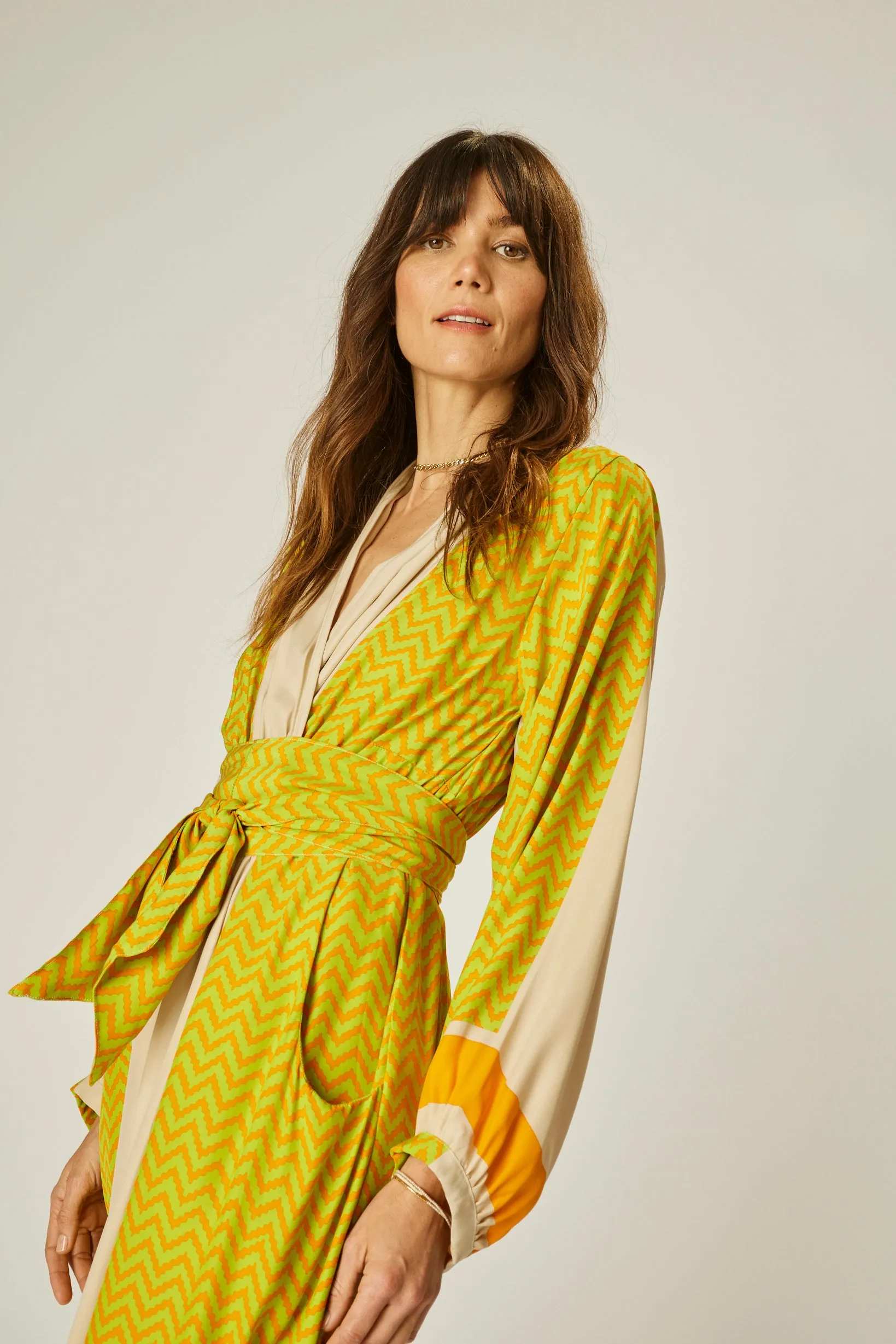 NICO L/S MAXI WITH SASH