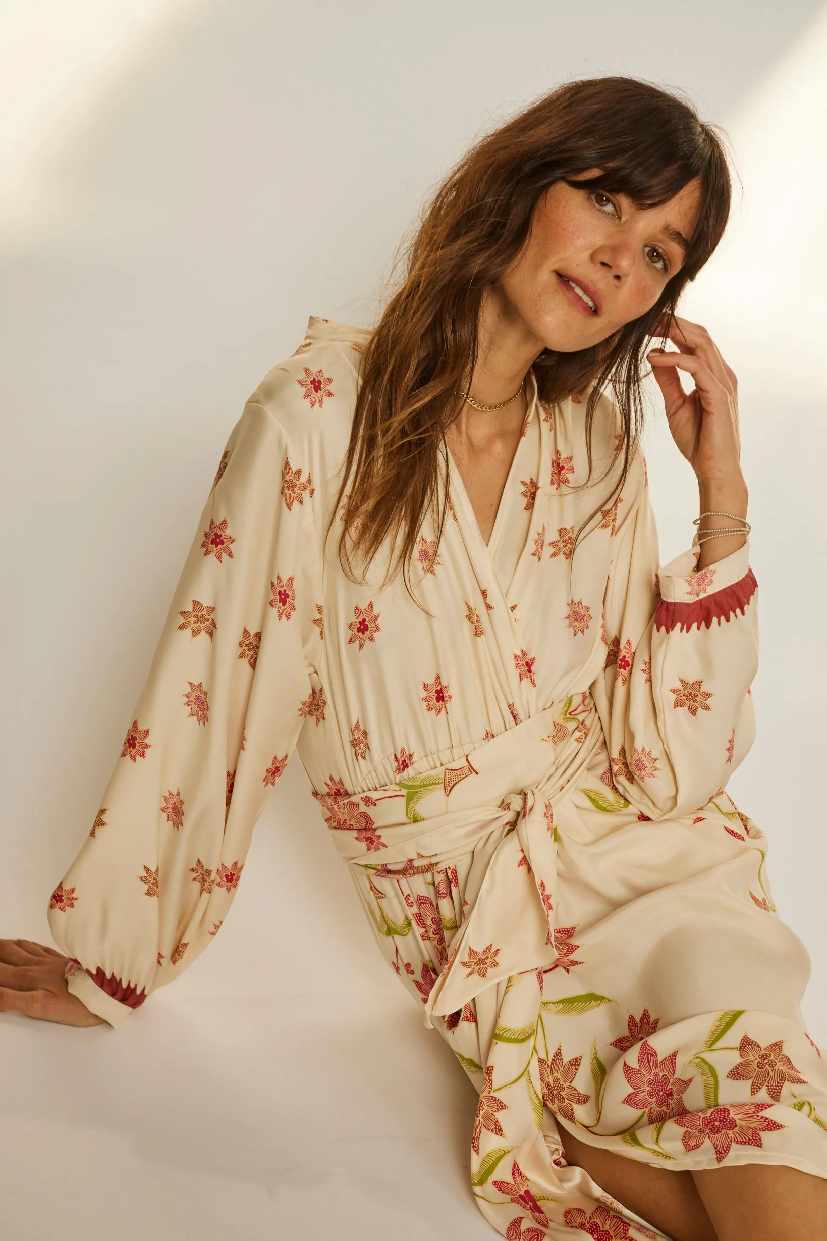 NICO L/S MAXI WITH SASH
