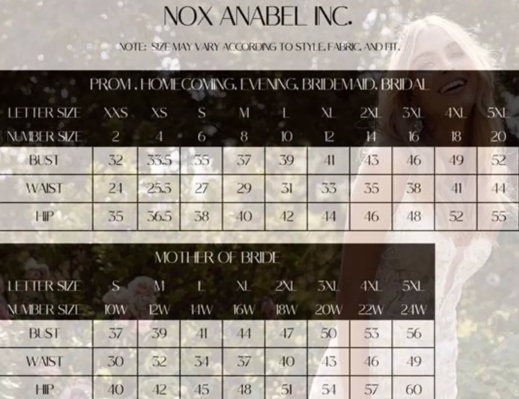 Nox Anabel Evening Gown E1238