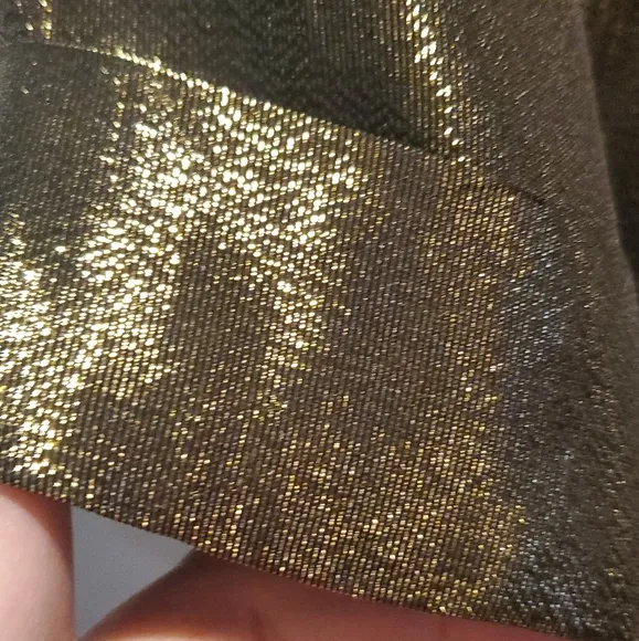 NWT -MADISON MARCUS - SHORTS - golden/black - evening shorts- WITH TAG