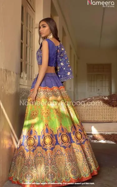 Pakistani Lehenga Skirt Online for Wedding Wear #PN91