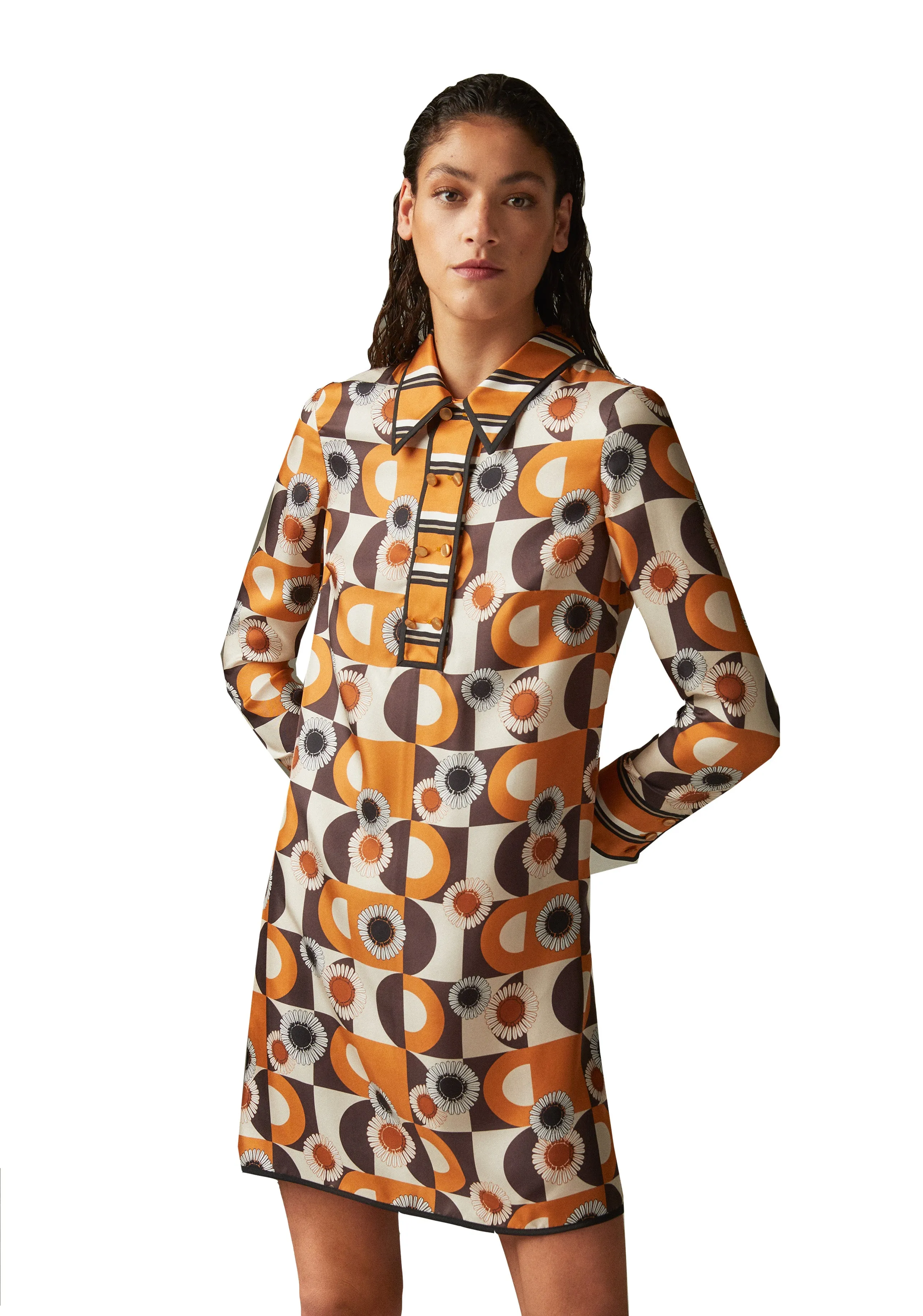 Peggy Dress, Coffee