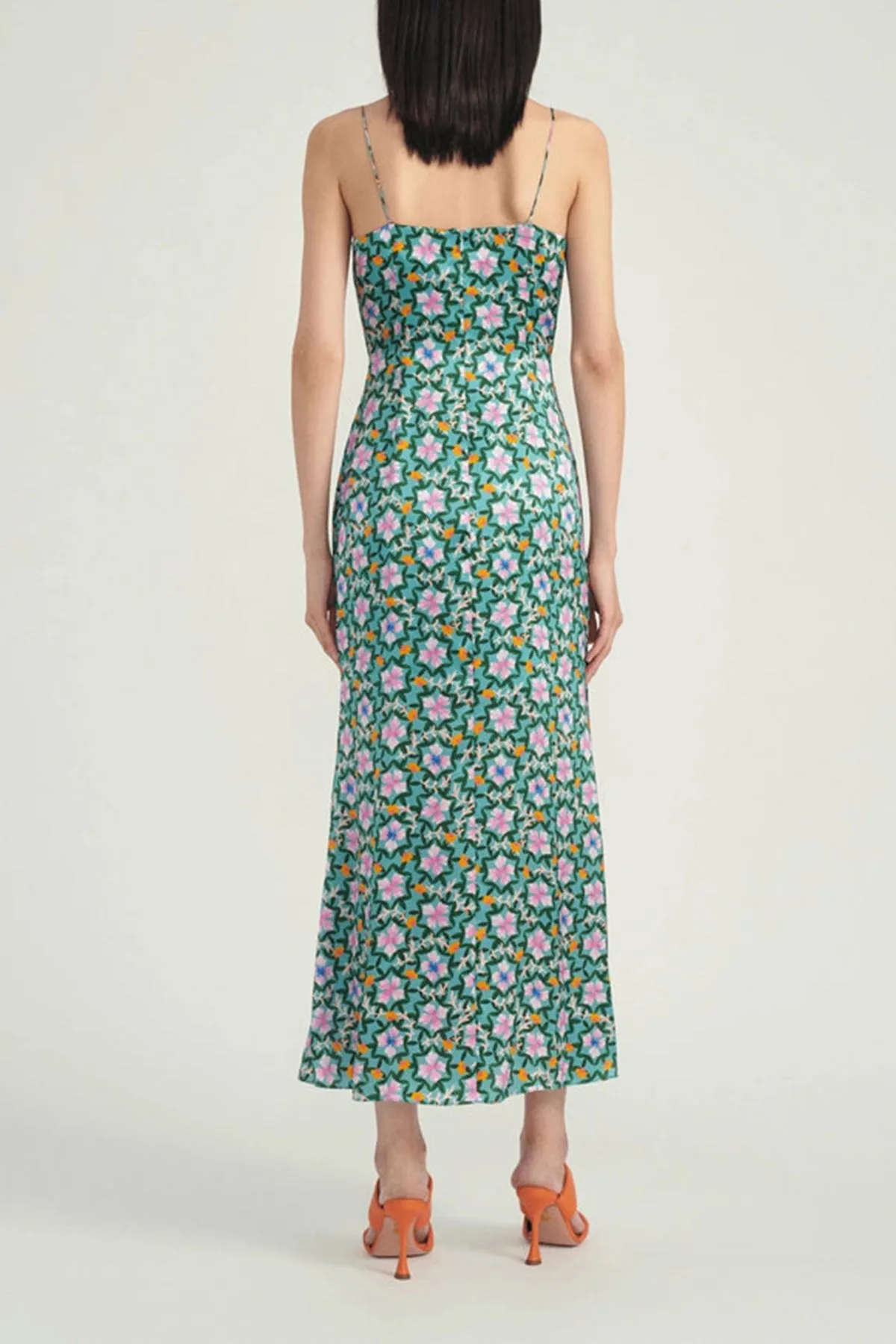 Penelope B Dress in Sorrel Teal