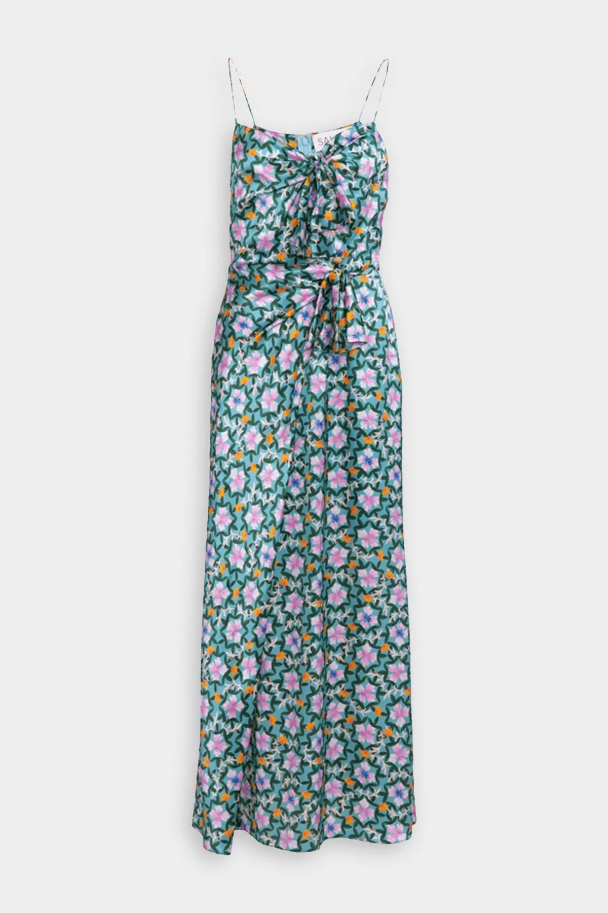 Penelope B Dress in Sorrel Teal