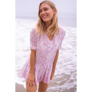 Popover Flounce Dress