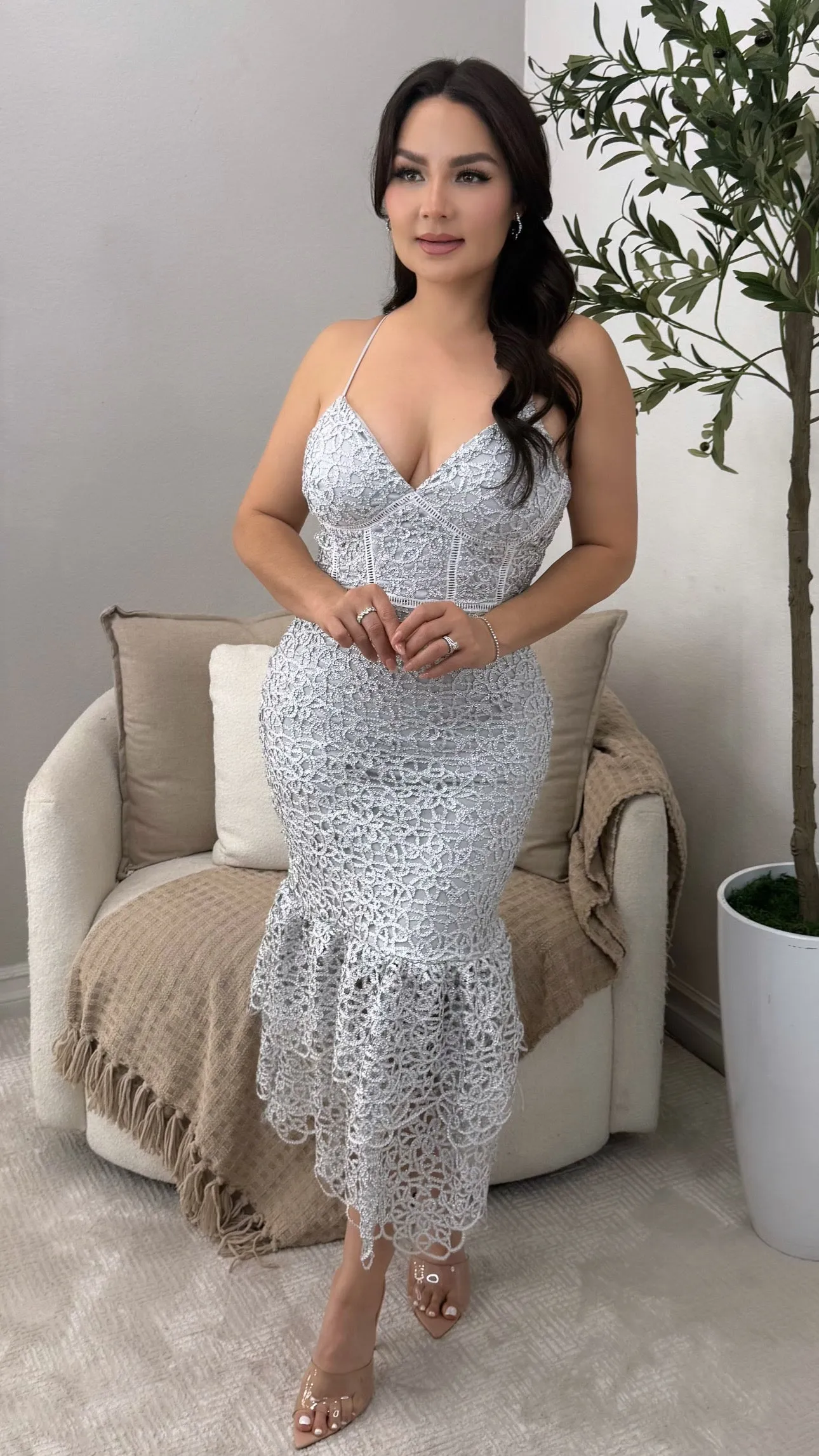 PRIORITIES SILVER DRESS