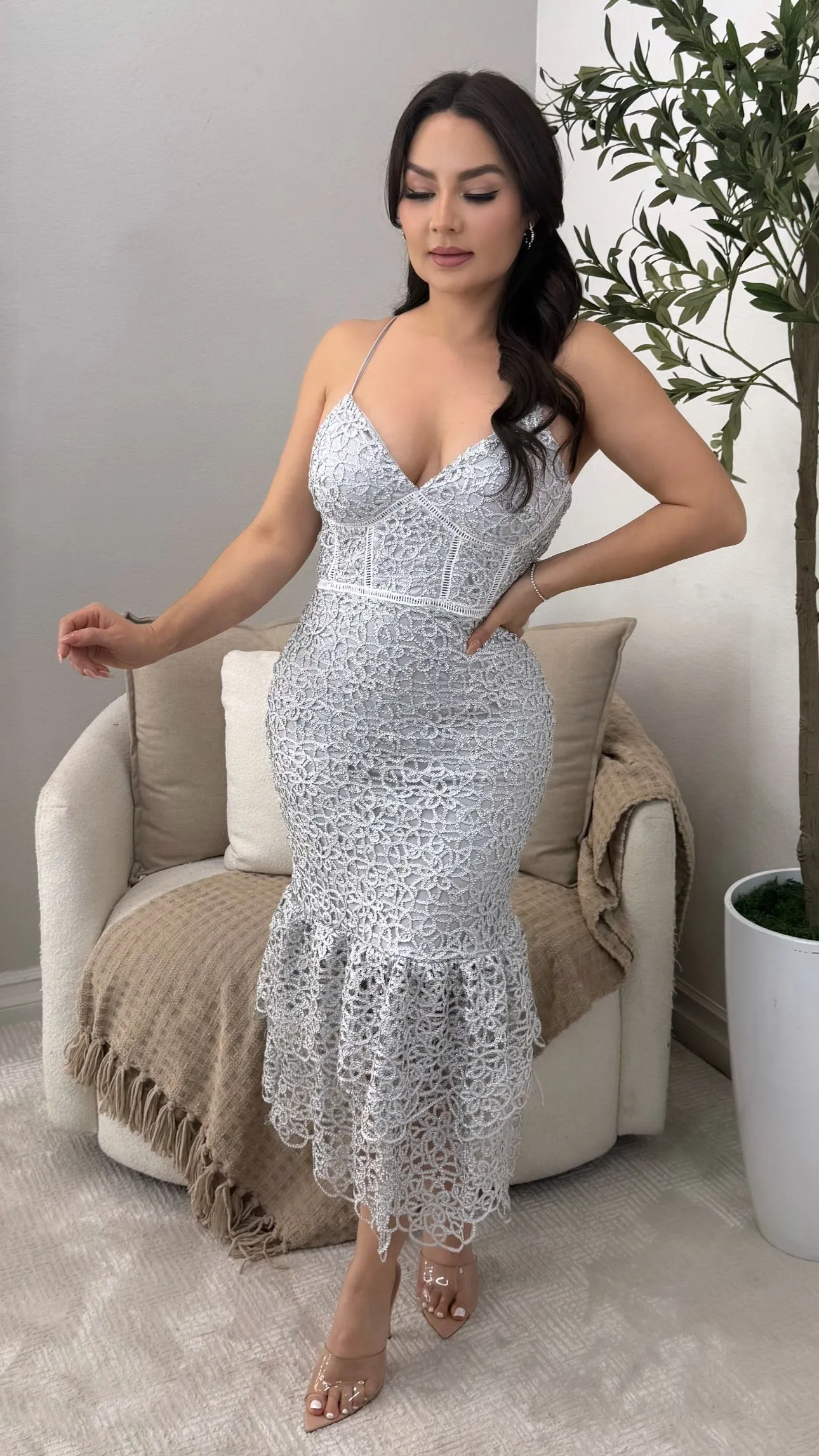PRIORITIES SILVER DRESS
