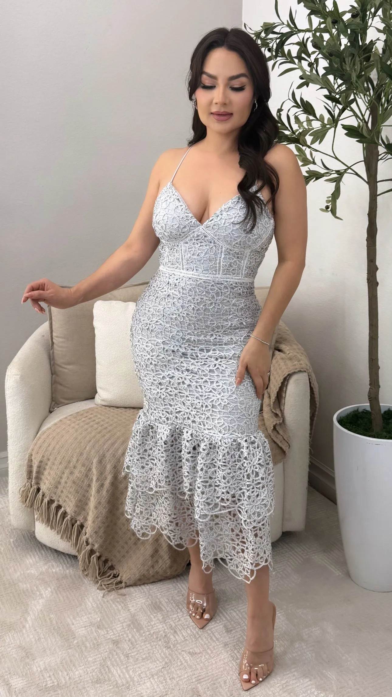 PRIORITIES SILVER DRESS