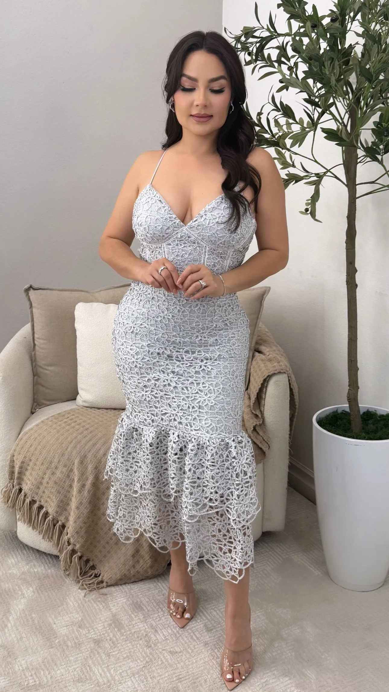 PRIORITIES SILVER DRESS