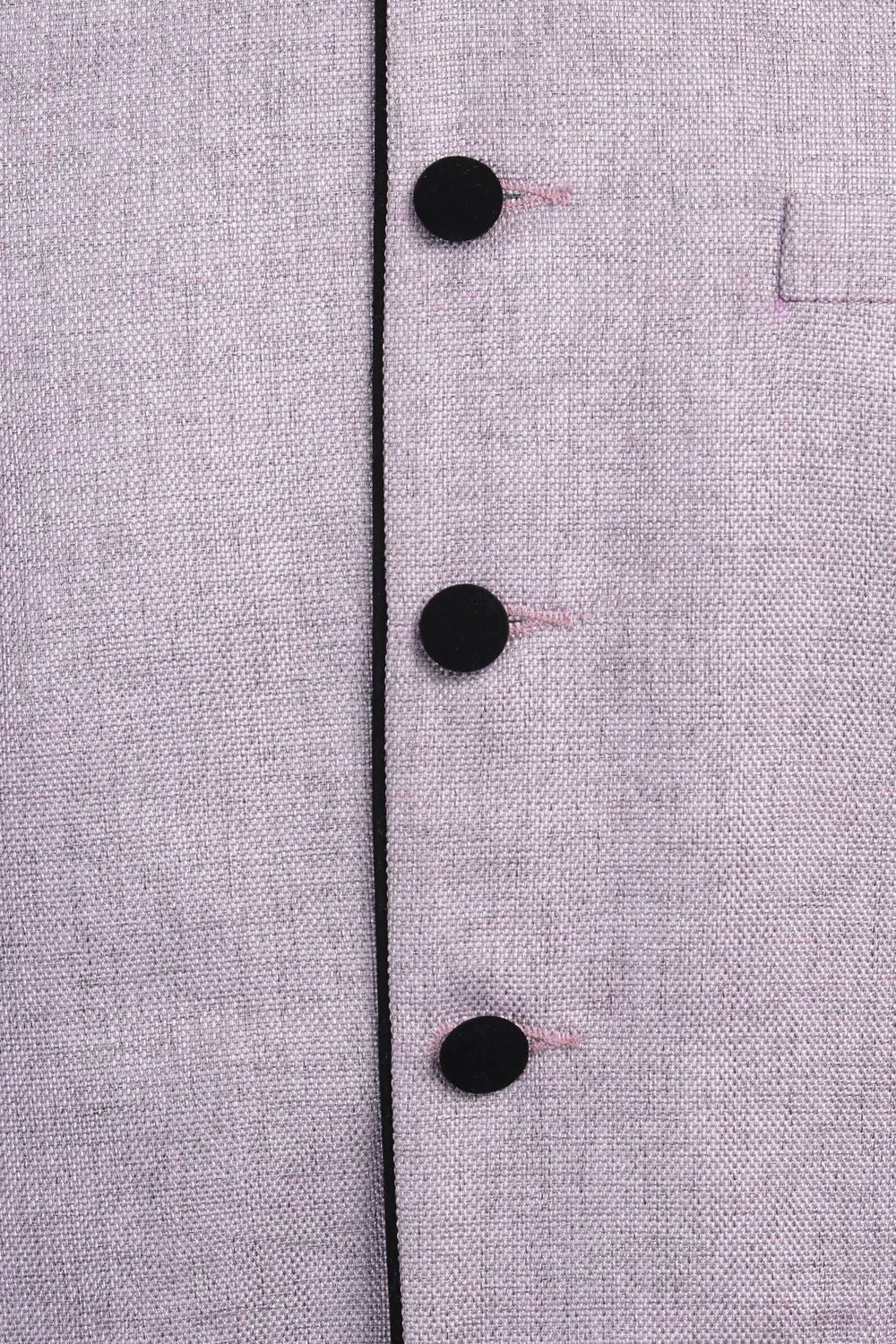 Rayon Purple Modi Nehru Jacket