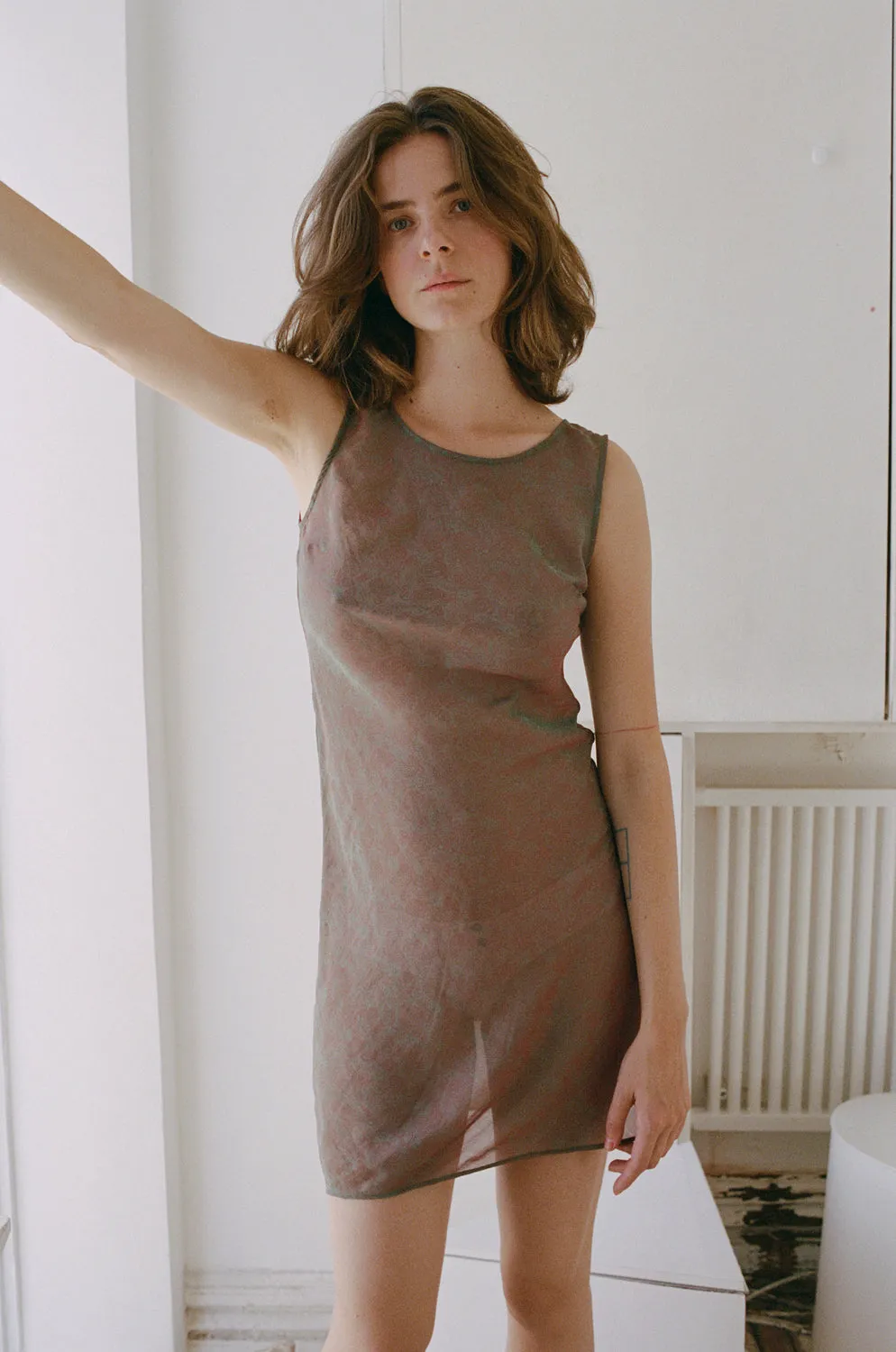 RHEIA DRESS, CHIARO