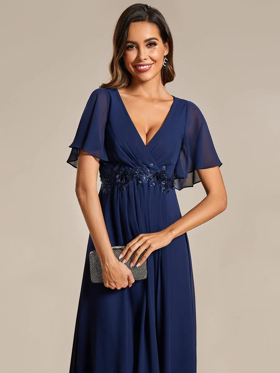 Roycebridal Corrieanne midi Mother of the groom dress in navy Express NZ wide