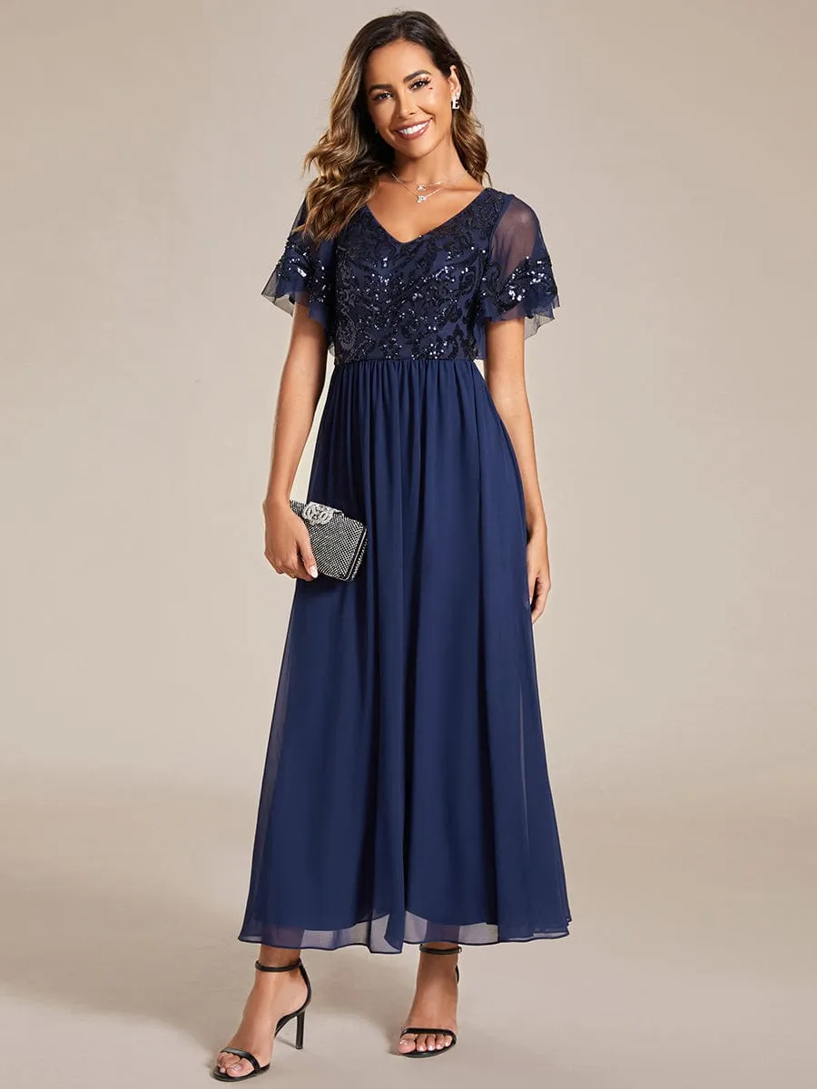 Roycebridal Virginia mother of the bride ankle length dress