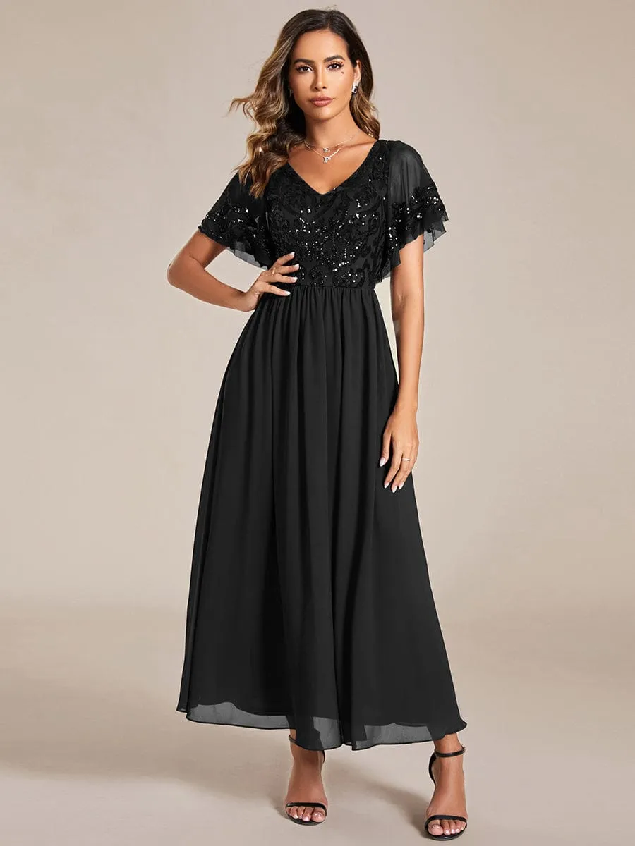 Roycebridal Virginia mother of the bride ankle length dress
