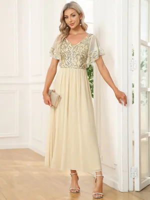 Roycebridal Virginia mother of the bride ankle length dress