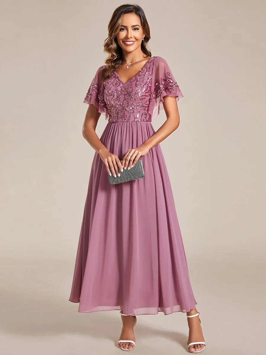 Roycebridal Virginia mother of the bride ankle length dress