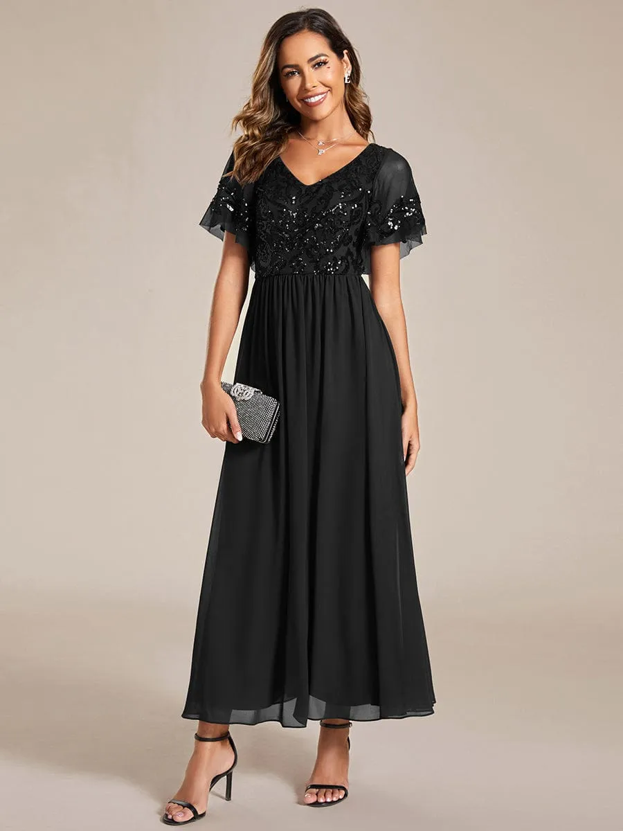 Roycebridal Virginia mother of the bride ankle length dress