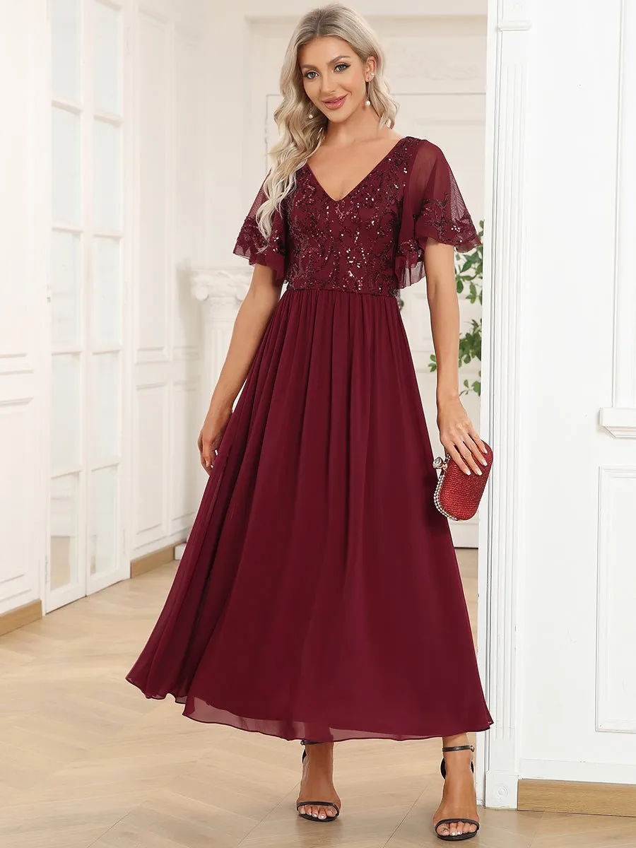 Roycebridal Virginia mother of the bride ankle length dress