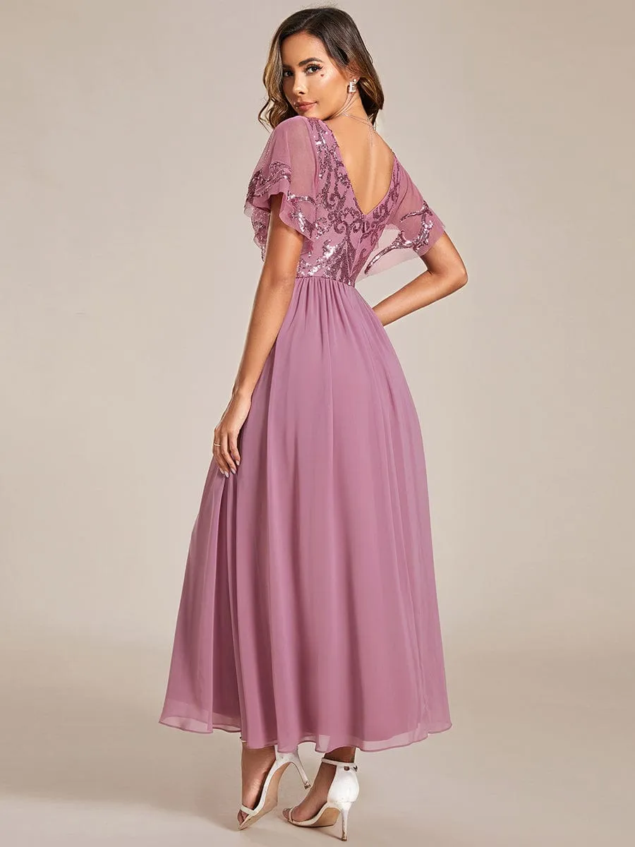 Roycebridal Virginia mother of the bride ankle length dress