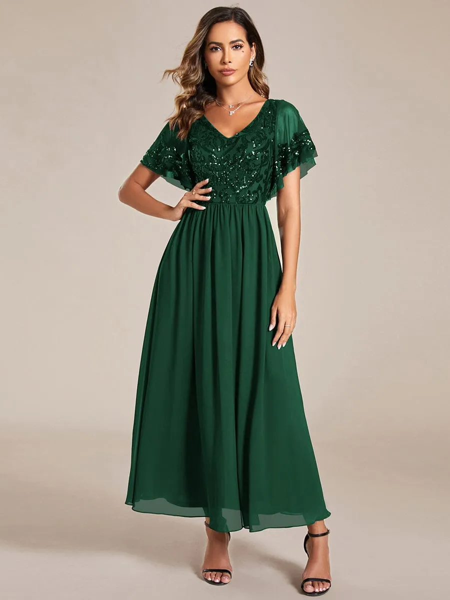Roycebridal Virginia mother of the bride ankle length dress