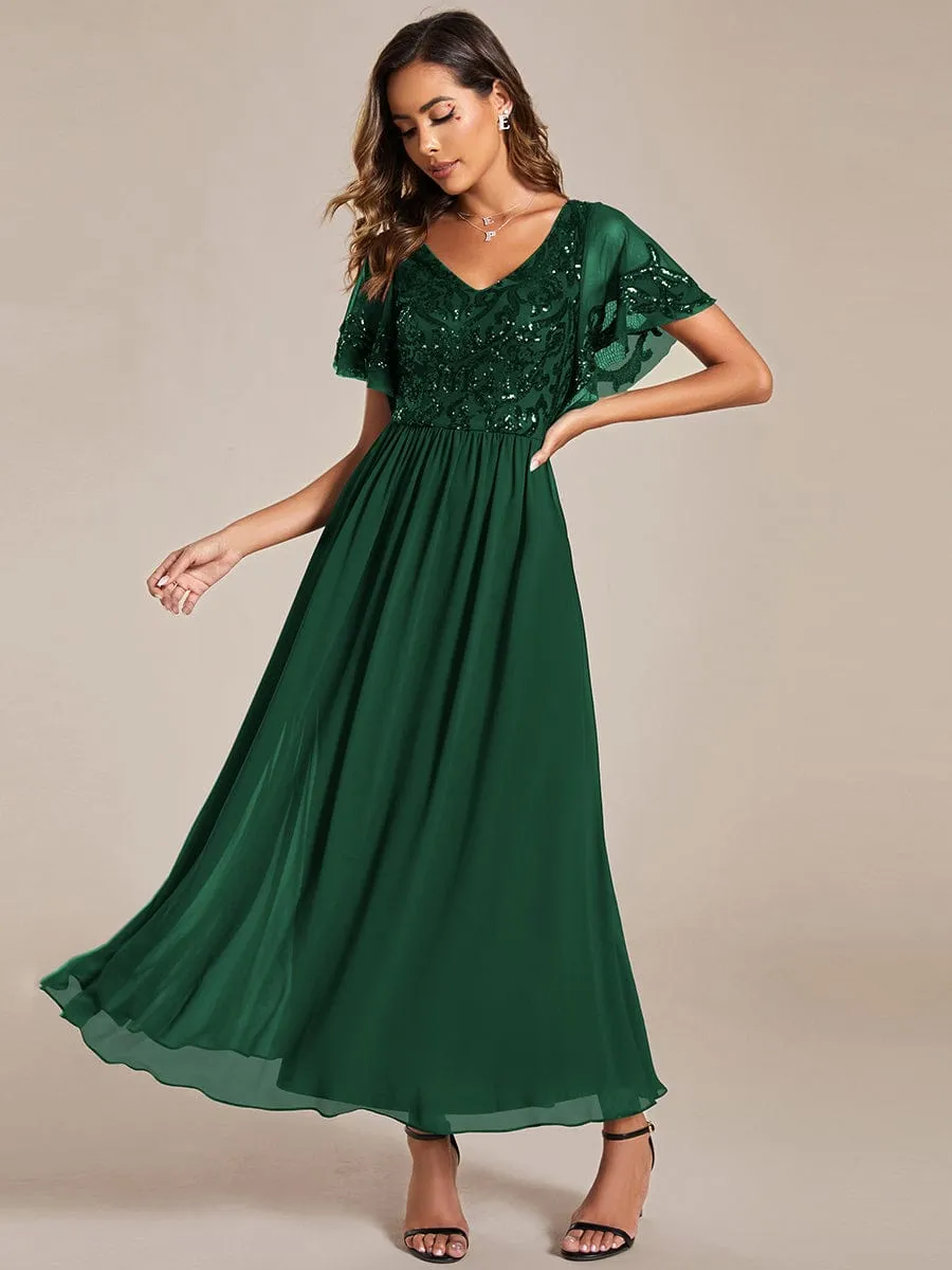Roycebridal Virginia mother of the bride ankle length dress