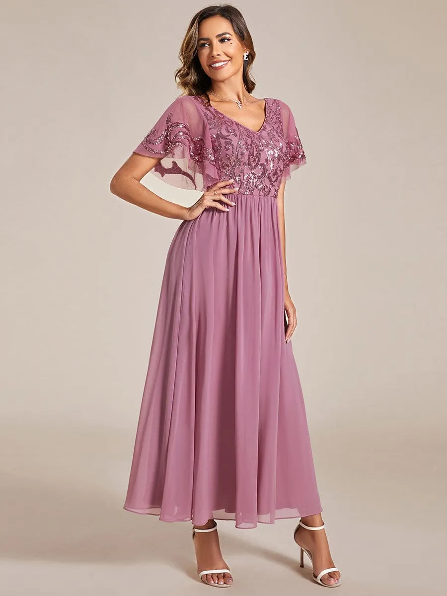 Roycebridal Virginia mother of the bride ankle length dress